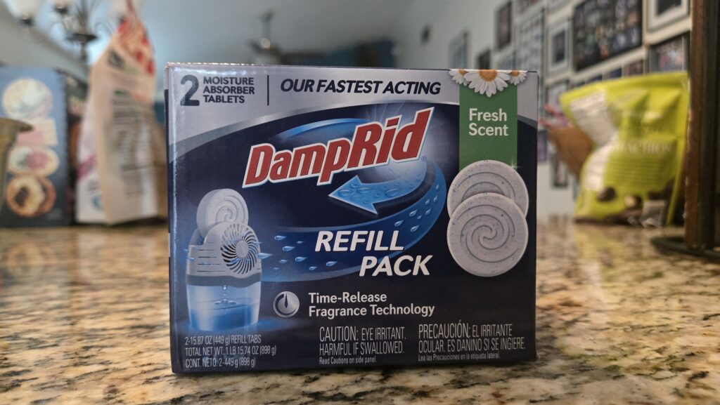 DampRid Drop-In Tab Refill Pack, Fresh Scent, four wrapped tablets Save Draft
