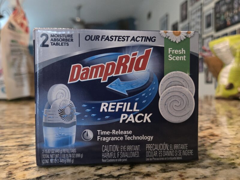 DampRid Drop-In Tab Refill Pack, Fresh Scent, four wrapped tablets Save Draft