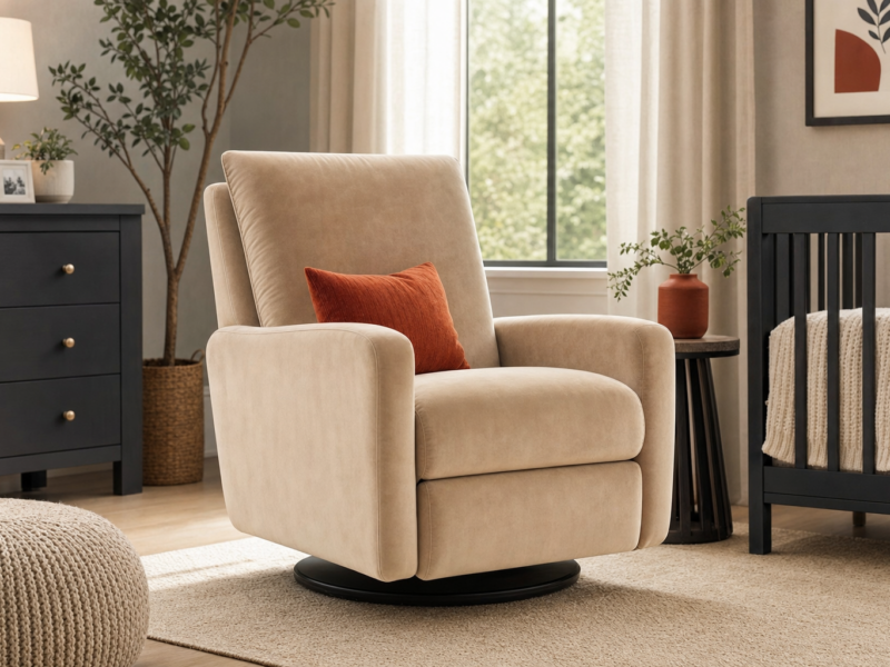 Adult 360-Degree Velvet Rocking Recliner Review