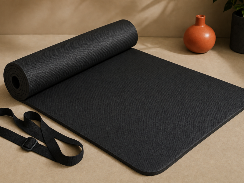 Amazon Basics Extra Thick Yoga Mat Review