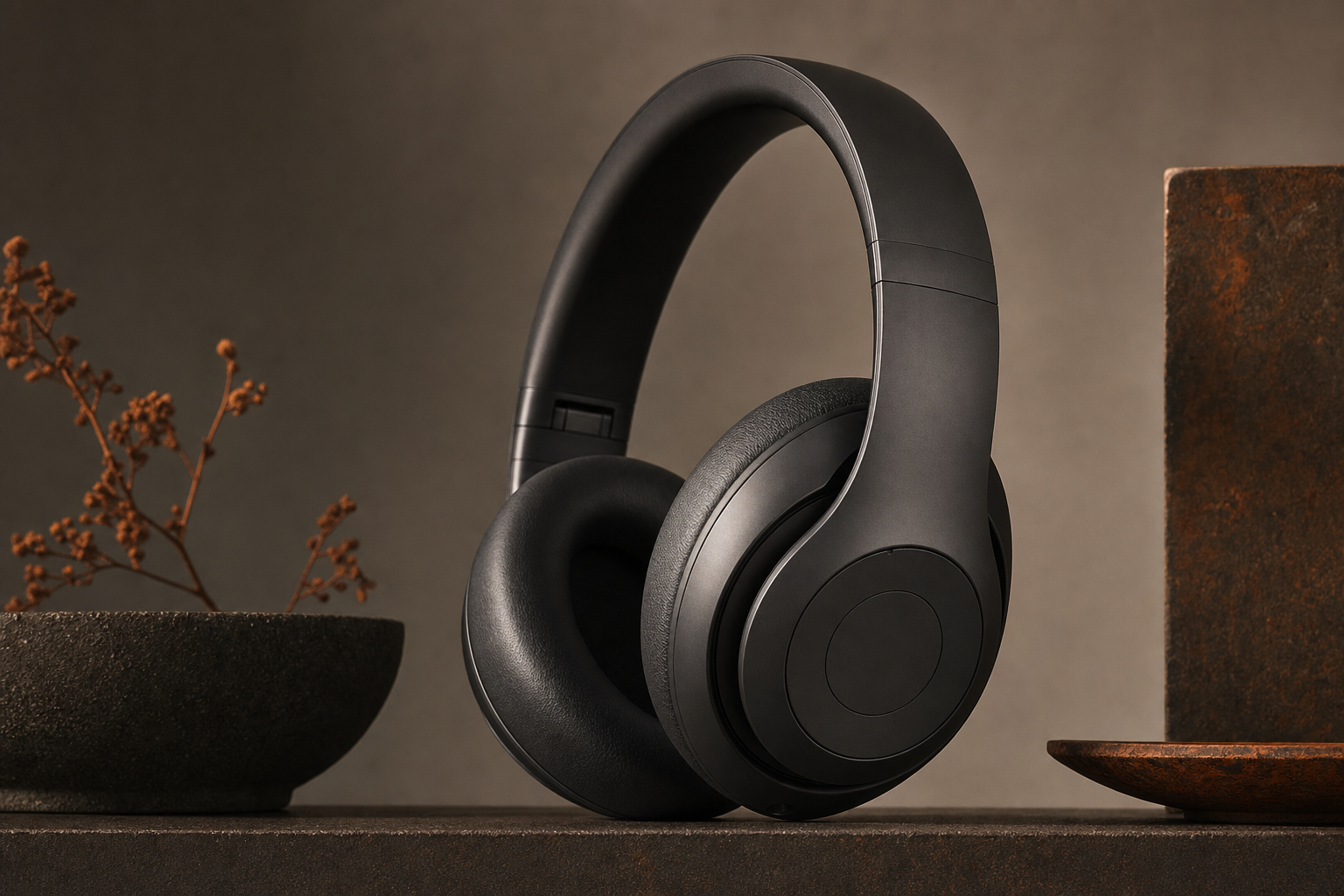Beats Studio Pro wireless over-ear headphones shown from the side on a neutral background